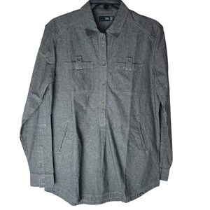 Chlorophylle Alicia Button Tunic Top M